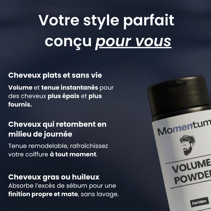 Poudre coiffante – Volume et texture instantanée