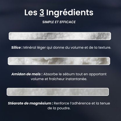 Poudre coiffante – Volume et texture instantanée